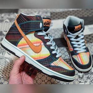 Nike Dunk High 6.0 'Plaid'